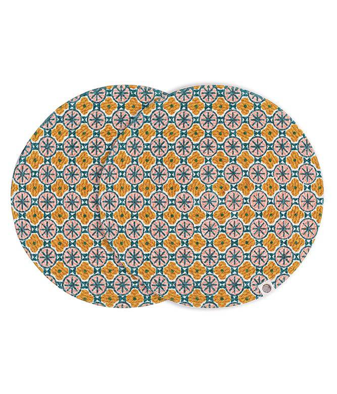 Teaocher Round Mat - set of 2 - TGW