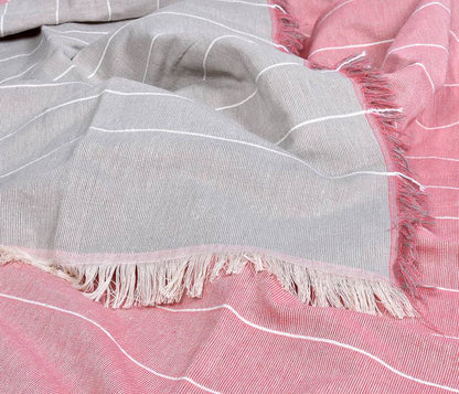 The French Rose Reversible Throw - TGW