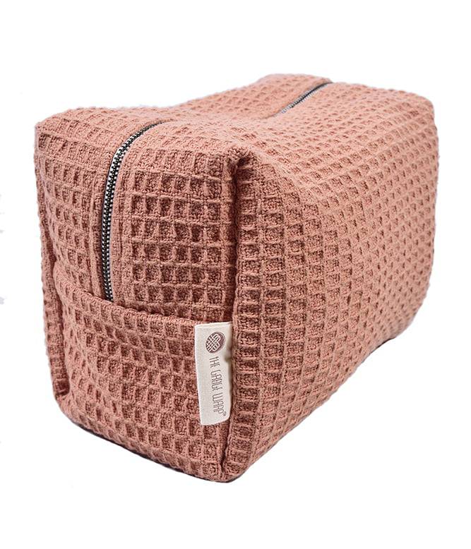 Waffle Dopp Kit (Rusty Pink) - TGW