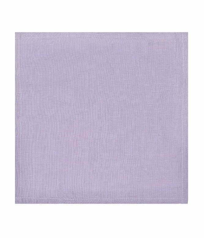 Willow Linen Napkin Set of 4 (Pallid Violet) - TGW