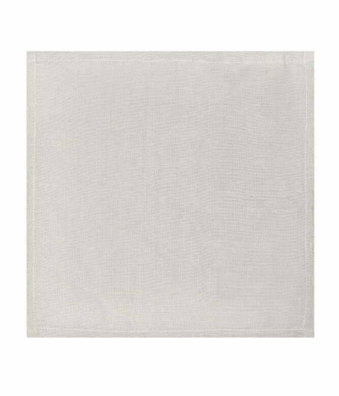 Willow Linen Napkin Set of 4 (Stone Grey) - TGW