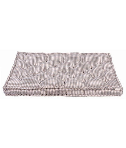 WOVEN SMALL CHECK FLOOR MATTRESS - TGW